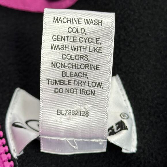 Serbin Sport Fuchsia Anorak Jacket Removable Fleece Liner Womens Size Small S - Picture 7 of 12